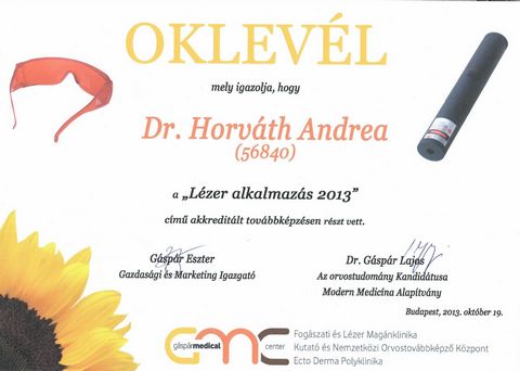 Laseranwendung 2013 - Dr Andrea Horvath - www.dentall4one.com